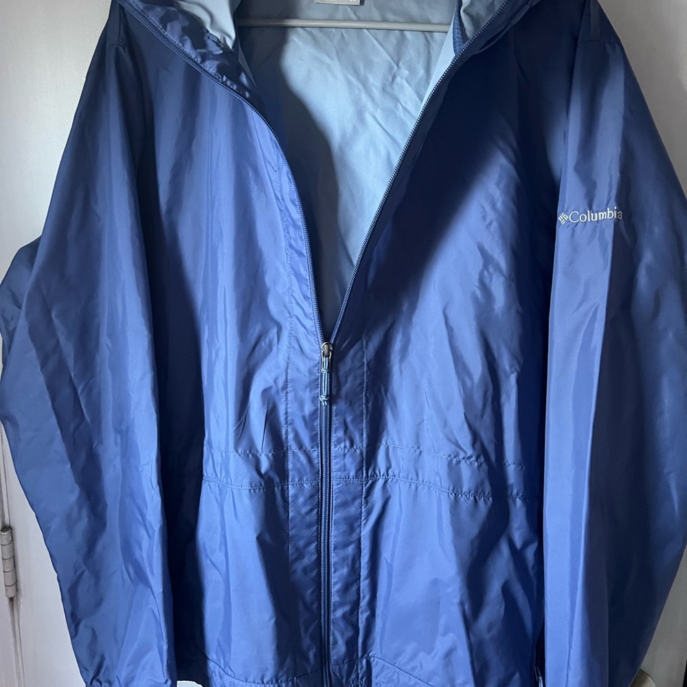 Columbia Light Blue Outdoor Jacket